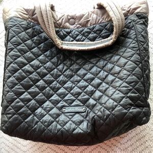 Calvin Klein reversible pillow tote